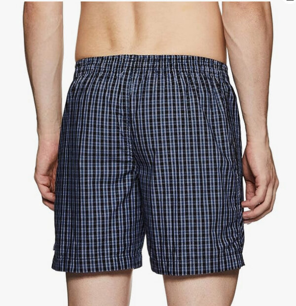 Tuzker Men's Cotton Classic Regular Fit Checkered Boxers (Color & Print May Vary) - Image 2